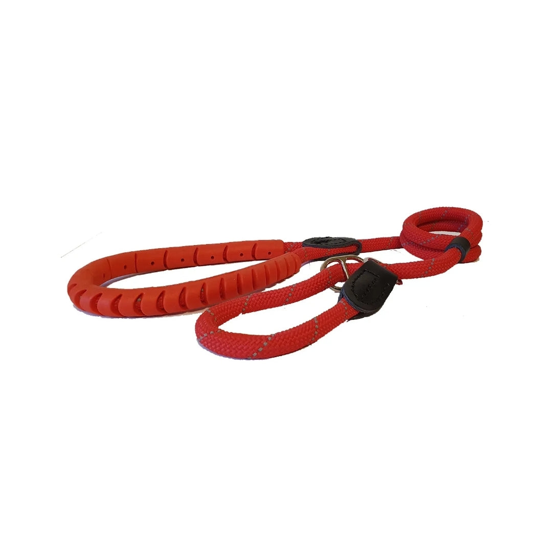 Reflective Dog Slip Lead With Rubber Handle