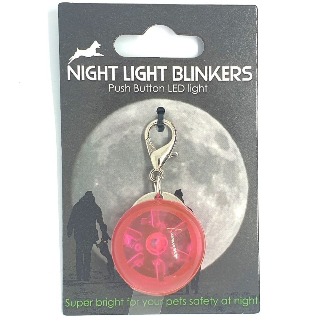 Dog Safety Collar Or Harness LED Light Blinkers