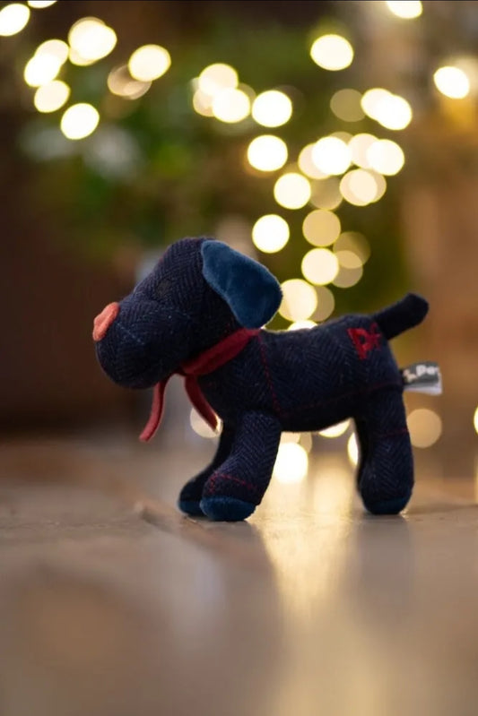 Midnight Tweed Freddi Plush Dog Toy