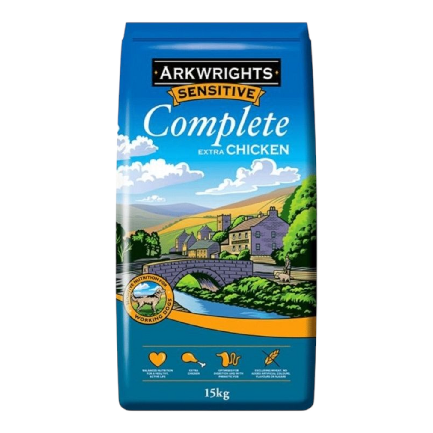 Arkwrights Sensitive Complete Extra Dog Food Chicken 15kg