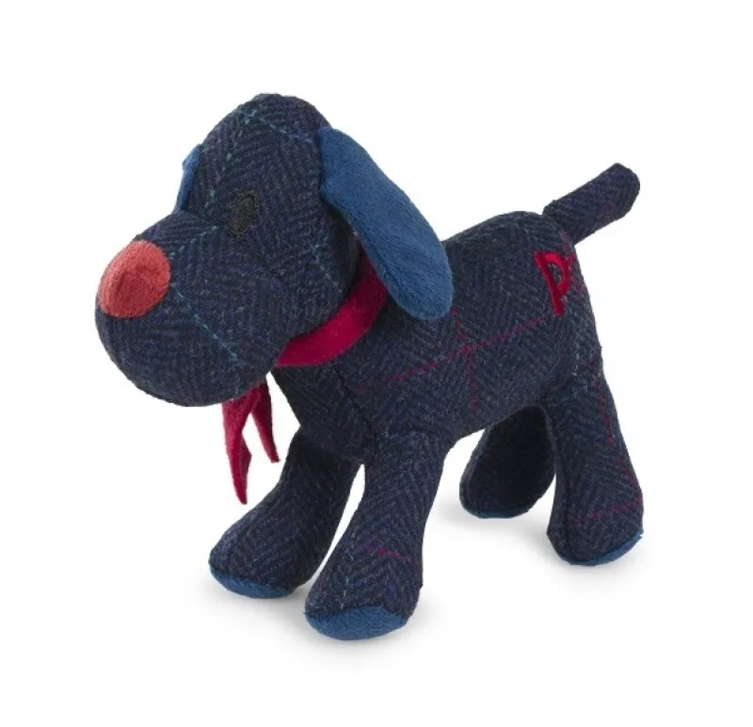 Midnight Tweed Freddi Plush Dog Toy