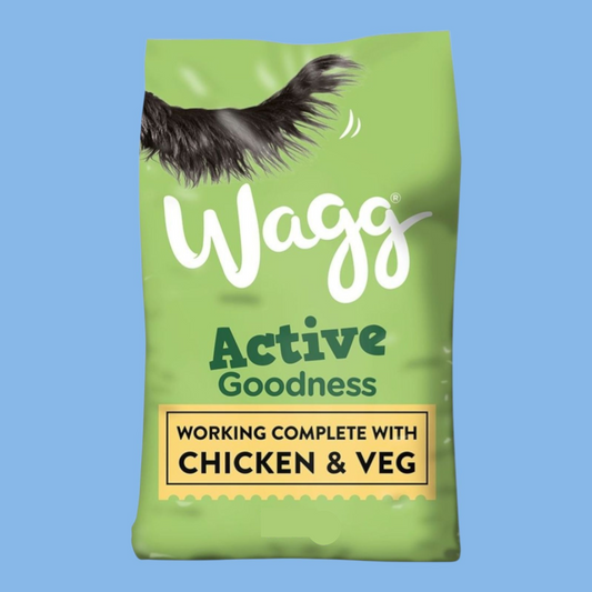 Wagg Active Working Complete Dog Food With Chicken & Veg 12kg
