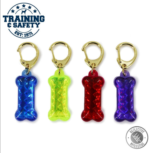 Reflective I.D Tags For Dog Collars