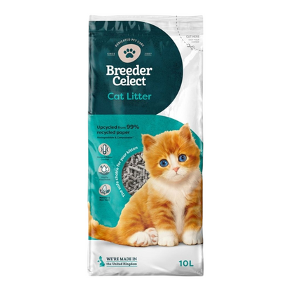 Breeder Celect Recycled Paper Cat Litter