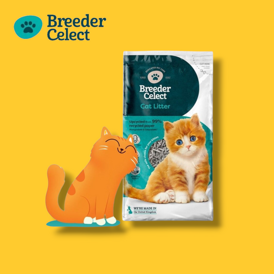 Breeder Celect Recycled Paper Cat Litter