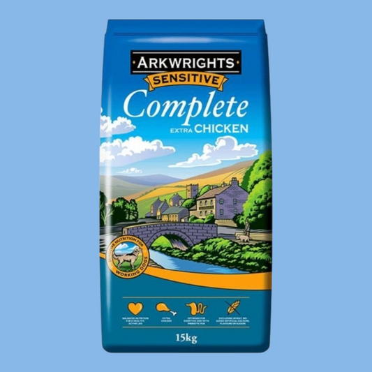 Arkwrights Sensitive Complete Extra Dog Food Chicken 15kg